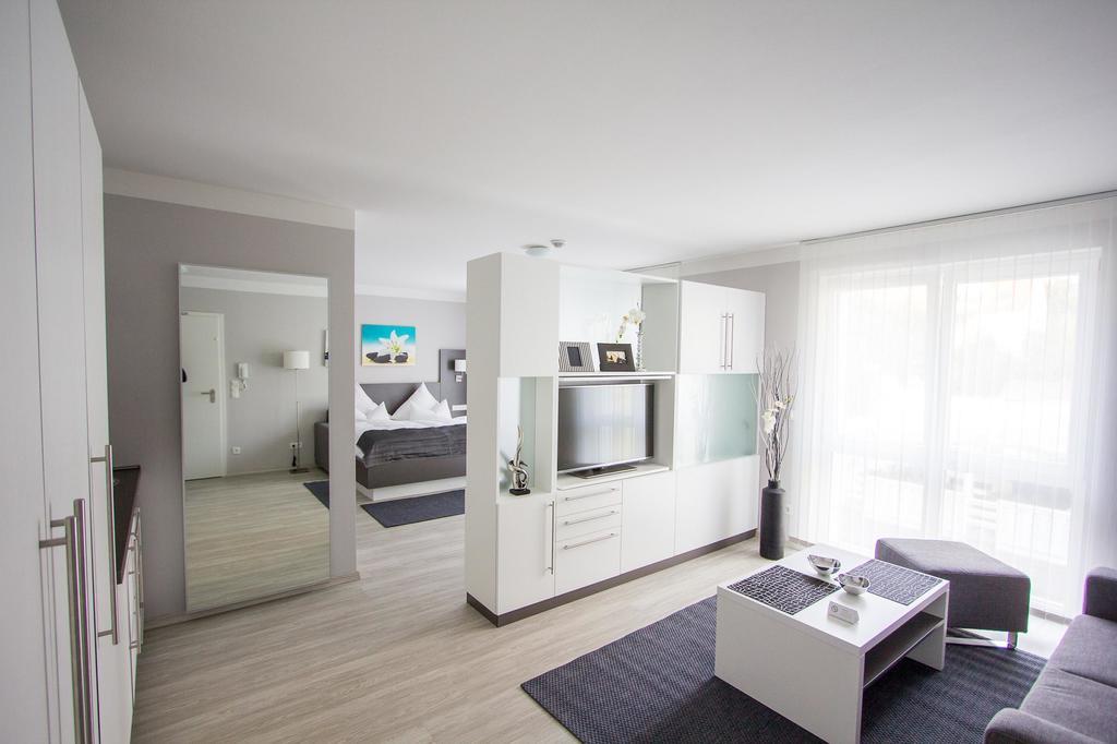Aparthotel "Am Fliess" Хойерсверда Номер фото